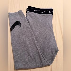 Nike cotton gray leggings plus